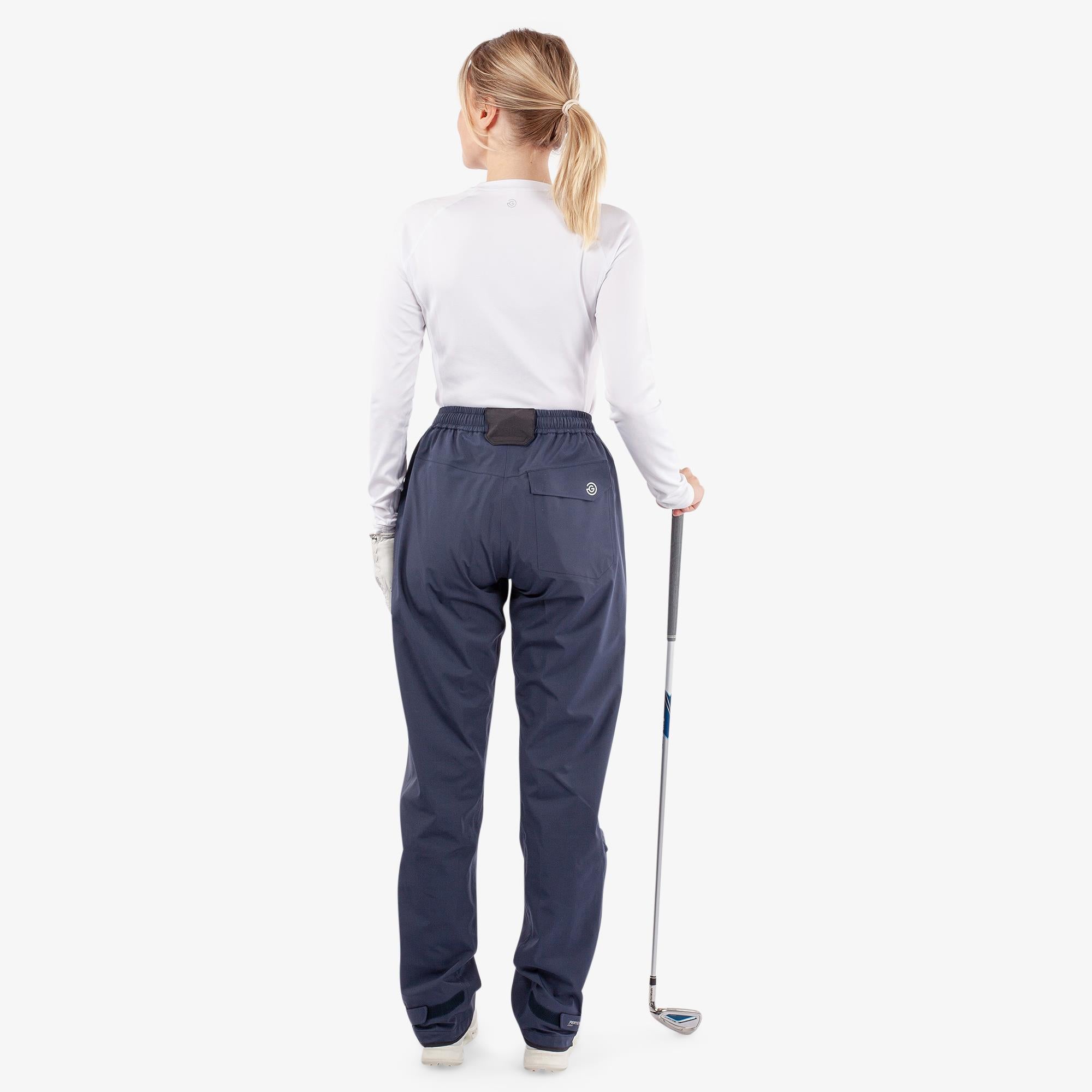 Galvin Green Angie Dryvr Pertex Ladies Waterproof Trousers Navy